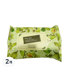 더페이스샵 허브데이 클렌징 티슈, 20매입, 2개