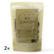 산해랑 볶은 표고버섯차, 60g, 2개, 1개입