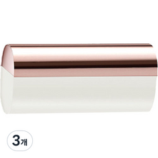 휴대용 테이프 클리너 돌돌이 화이트로즈골드 본품, 3개