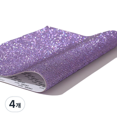 DIY興趣 方塊珠寶串珠 寶石膠帶裝飾貼紙 小, 4個, 17 紫色