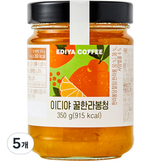 이디야 꿀한라봉청, 350g, 1개입, 5개