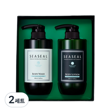 하늘뷰티 프리미엄 바디케어 2종 세트 + 헤어 바디 파우치 4종 x 8ml 세트, 2세트