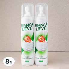 비안카리에베 휩 크림 스프레이, 500g, 8개