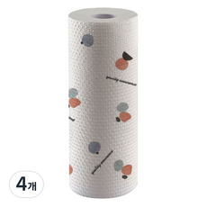 Blue Trade可水洗多功能壓花不織布毛巾, 4個, 100入