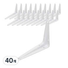 鵲爪支架 100 x 75 mm, 白色, 40個