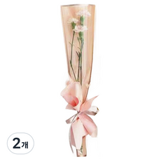 아르띠콜로 꽃 한송이 포장지 50p 스몰, 벚꽃핑크, 2개