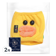 DING DONG PET 寵物狗禮儀帶 鴨子, 中型, 2個