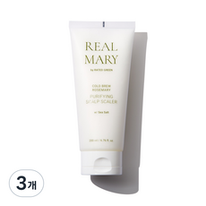레이티드그린 리얼마리 콜드브루 로즈마리 퓨리파잉 스칼프 스케일러, 200ml, 3개