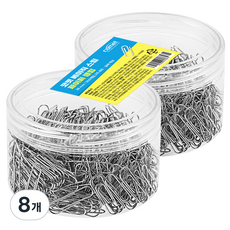 comet 基本款鋼製迴紋針, 500入, 8個