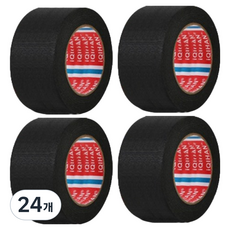 iQIHAN 다다 칼라 마스킹테이프 검정 50 mm x 20 m, 24개