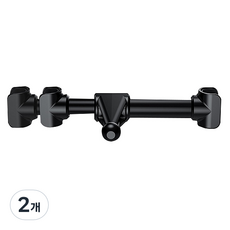 頭枕平板電腦支架 3, 黑色, 2個