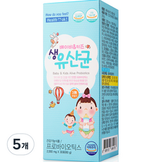 HelperJang 嬰幼兒與孩童活性乳酸菌, 60g, 5個