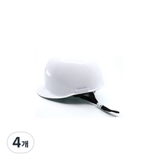 韓星安全 超輕量高級型安全帽 自動旋鈕式 HS-A904c, 白色, 4個