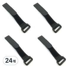 Moapik 魔鬼氈束帶綁帶, 24個, 黑色