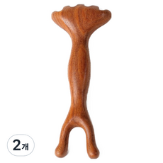 Kelbon 木質頭皮足部眼部按摩器 類型 5, 混合顏色, 2個