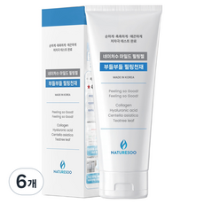NATURESOO 부들부들 필링천재 젤, 6개, 120ml