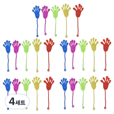 픽미 손바닥 끈끈이 찐득이 5종 x 5p, 블루, 그린, 옐로, 레드, 퍼플, 4세트