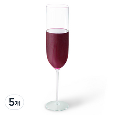플라스틱 샴페인잔, 150ml, 5개