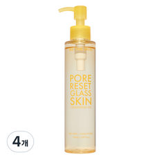 BE THE SKIN 深層毛孔玻璃肌卸妝油, 150ml, 4瓶