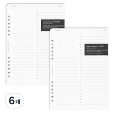 플레픽 업다운 코멘트패드 리필속지 스탠다드 데이, 6개, 20개입