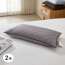 LEREVE 알러지케어 메밀베개, 그레이, 2개