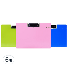 블루마토 가로형 커버 레포트 파일 315 x 235 mm RFS004, 랜덤 발송, 6개