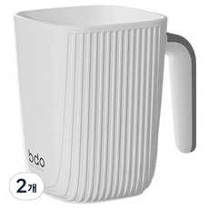 中國 Aurafam 簡約漱口杯, 白色, 2個