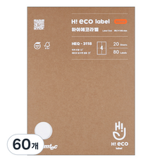 Formtec Hi-Eco 物流管理用標籤紙 HEQ-3118, 4格, 60個