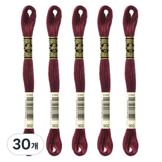 브랜드얀 DMC 25번 면사 자수실, 902번, 30개