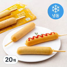 브랜드닭 닭가슴살 소시지바 카레 (냉동), 70g, 20개