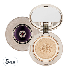 THE FACE SHOP 菲詩小舖 蘂花譚煥生保潤BB氣墊粉餅 20g+補充蕊 20g, 23 Natural Beige, 5組