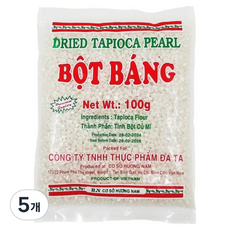 Soul Baekseo 咖啡廳營業用 珍珠粉圓, 100g, 5個, 1入