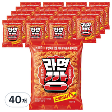 paldo 八道 辣味拉麵脆條, 40個, 55g