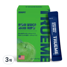 트루미 알파CD 애사비 제로핏 사과맛, 3개, 14회분