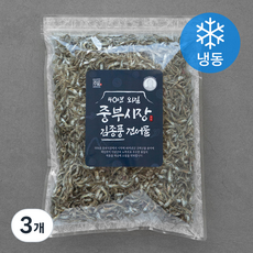 주일 40년 외길 중부시장 김종풍 조림멸치 (냉동), 580g, 3개