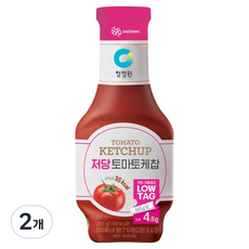 청정원 저당 토마토케찹, 285g, 2개