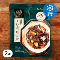 프레시지 박원숙의 고운한상 한우소갈비찜 (냉동), 500g, 2개
