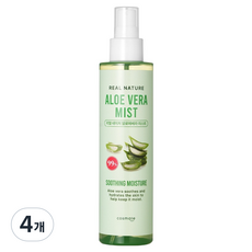 cosmate Real Nature 蘆薈噴霧, 4個, 200ml