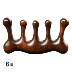 도이뮤 두피 괄사 마사지기 12, 6개