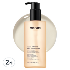 VIDIVICI 淨透潔顏深層卸妝油, 300ml, 2個