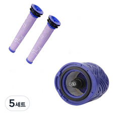 누심비 다이슨 V6 포스트 호환 필터 V678 프리모터 2p + v6 POST, 5세트