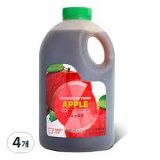 스위트컵 사과 농축액, 4개, 1.95kg