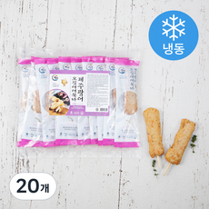 제주광어 오징어 어묵바 (냉동), 70g, 20개