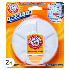 ARM&HAMMER 冰箱除臭劑 Fridge Fresh, 140g, 2個