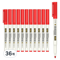 PENMAX 簽字筆 粗芯 308 M, 紅色, 36個