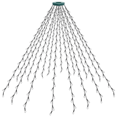 半島良品 USB聖誕佈置燈串 16串320燈, 浪漫樹頂燈串, 1個