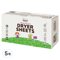 아이블리네이처 건조기시트 티아레 본품, 5개, 120개입