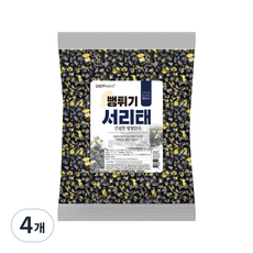 대구농산 뻥튀기 서리태, 500g, 4개