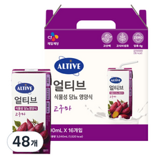 얼티브 당뇨영양식 고구마, 48개, 190ml
