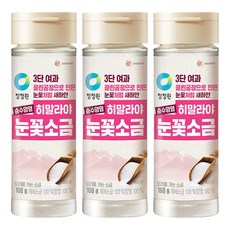 清淨園 喜馬拉雅雪花鹽, 3罐, 160g